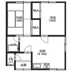 リヴェール伍番館の物件間取画像